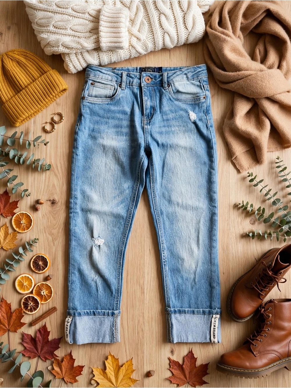 Lucky Brand Dylan Boyfriend - Girls Jeans  Size 12
